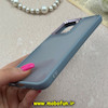 قاب گوشی Redmi Note 12 4G شیائومی پشت مات متال کیس دور سیلیکونی آبی کد 69246