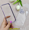بامپر فلزی و قاب گوشی iPhone 13 Pro آیفون اورجینال CREATIVE CASE شفاف پشت طلقی شیشه ای محافظ لنزدار بنفش کد 68887