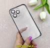 بامپر فلزی و قاب گوشی iPhone 14 Pro Max آیفون اورجینال CREATIVE CASE شفاف پشت طلقی شیشه ای محافظ لنزدار مشکی کد 68900