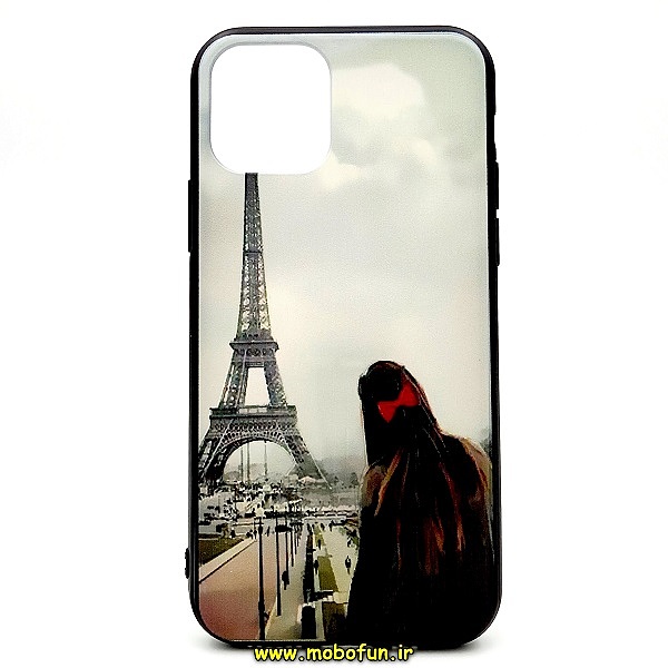 قاب گوشی Iphone 11 Pro فانتزی طرح فانتزی برجسته دخترانه برج ایفل کد 9