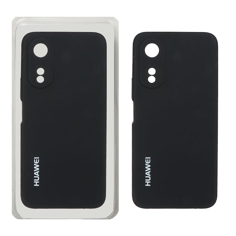 قاب گوشی Honor X5 Plus آنر سیلیکونی اورجینال پاک کنی درجه یک زیربسته مشکی کد 72719