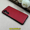 قاب گوشی Galaxy A04S سامسونگ طرح ژله ای چرمی ساده ایکس لول X-LEVEL قرمز کد 73012