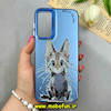 قاب گوشی Galaxy A14 سامسونگ So CooL سوکول اورجینال فانتزی دکمه کرومی طرح گربه زیبا کد 73029
