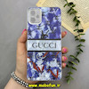 قاب گوشی Galaxy A05 سامسونگ اورجینال SO COOL سوکول طرح دار فانتزی محافظ لنزدار دکمه کرومی طرح GUCCI کد 80002