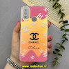 قاب گوشی Galaxy A10S سامسونگ اورجینال SO COOL سوکول طرح دار فانتزی محافظ لنزدار دکمه کرومی طرح CHANEL کد 80035