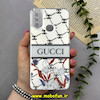 قاب گوشی Galaxy A10S سامسونگ اورجینال SO COOL سوکول طرح دار فانتزی محافظ لنزدار دکمه کرومی طرح GUCCI کد 80037