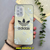 قاب گوشی Galaxy A13 4G سامسونگ اورجینال SO COOL سوکول طرح دار فانتزی محافظ لنزدار دکمه کرومی طرح adidas کد 80064