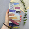 قاب گوشی Galaxy A13 4G سامسونگ اورجینال SO COOL سوکول طرح دار فانتزی محافظ لنزدار دکمه کرومی طرح Happy کد 80065