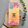 قاب گوشی Galaxy A13 4G سامسونگ اورجینال SO COOL سوکول طرح دار فانتزی محافظ لنزدار دکمه کرومی طرح CHANEL کد 80067