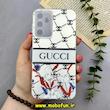 قاب گوشی Galaxy A15 سامسونگ اورجینال SO COOL سوکول طرح دار فانتزی محافظ لنزدار دکمه کرومی طرح GUCCI کد 80071