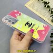 قاب گوشی Galaxy A15 سامسونگ اورجینال SO COOL سوکول طرح دار فانتزی محافظ لنزدار دکمه کرومی طرح CHANEL کد 80073