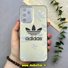 قاب گوشی Galaxy A15 سامسونگ اورجینال SO COOL سوکول طرح دار فانتزی محافظ لنزدار دکمه کرومی طرح adidas کد 80075