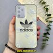 قاب گوشی Galaxy A15 سامسونگ اورجینال SO COOL سوکول طرح دار فانتزی محافظ لنزدار دکمه کرومی طرح adidas کد 80075