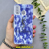 قاب گوشی Galaxy A20 / Galaxy A30 سامسونگ اورجینال SO COOL سوکول طرح دار فانتزی محافظ لنزدار دکمه کرومی طرح YSL کد 80092