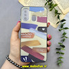 قاب گوشی Galaxy A20 / Galaxy A30 سامسونگ اورجینال SO COOL سوکول طرح دار فانتزی محافظ لنزدار دکمه کرومی طرح Happy کد 80096
