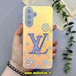 قاب گوشی Galaxy A26 سامسونگ اورجینال SO COOL سوکول طرح دار فانتزی محافظ لنزدار دکمه کرومی طرح LV کد 80131