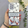 قاب گوشی Galaxy A32 4G سامسونگ اورجینال SO COOL سوکول طرح دار فانتزی محافظ لنزدار دکمه کرومی طرح GUCCI کد 80154