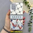 قاب گوشی Galaxy A51 سامسونگ اورجینال SO COOL سوکول طرح دار فانتزی محافظ لنزدار دکمه کرومی طرح GUCCI کد 80188