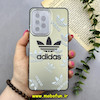 قاب گوشی Galaxy A53 سامسونگ اورجینال SO COOL سوکول طرح دار فانتزی محافظ لنزدار دکمه کرومی طرح adidas کد 80200