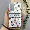 قاب گوشی Galaxy A54 سامسونگ اورجینال SO COOL سوکول طرح دار فانتزی محافظ لنزدار دکمه کرومی طرح GUCCI کد 80210