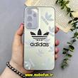 قاب گوشی Galaxy A55 سامسونگ اورجینال SO COOL سوکول طرح دار فانتزی محافظ لنزدار دکمه کرومی طرح adidas کد 80221