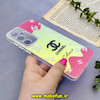 قاب گوشی Galaxy A55 سامسونگ اورجینال SO COOL سوکول طرح دار فانتزی محافظ لنزدار دکمه کرومی طرح CHANEL کد 80224