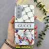 قاب گوشی Galaxy A56 سامسونگ اورجینال SO COOL سوکول طرح دار فانتزی محافظ لنزدار دکمه کرومی طرح GUCCI کد 80234