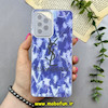 قاب گوشی Galaxy A73 سامسونگ اورجینال SO COOL سوکول طرح دار فانتزی محافظ لنزدار دکمه کرومی طرح YSL کد 80236