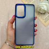 قاب گوشی Galaxy A53 سامسونگ پشت مات متال کیس دور سیلیکونی سرمه ای کد 73105