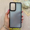 قاب گوشی Galaxy A53 سامسونگ پشت مات متال کیس دور سیلیکونی مشکی کد 73106