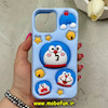 قاب گوشی iPhone 12 Pro Max / iPhone 13 Pro Max آیفون سیلیکونی پاک کنی پاپ سوکت دار طرح دورایمون کد 73143
