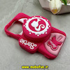 قاب گوشی iPhone 13 Pro / iPhone 14 Pro / iPhone 15 Pro آیفون سیلیکونی پاک کنی پاپ سوکت دار طرح باربی Barbie کد 73192