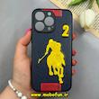 قاب گوشی iPhone 13 Pro آیفون هارد لاکچری فانتزی طرح POLO گلدوزی کد 73196