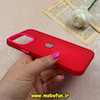 قاب گوشی iPhone 13 Pro Max آیفون اورجینال پاستیلی مات دوتیکه لوگو برجسته قرمز 73222