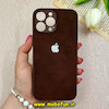 قاب گوشی iPhone 13 Pro Max آیفون اورجینال NEW CASE طرح جیر درجه یک HARD محافظ لنزدار قهوه ای کد 73226