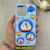 قاب گوشی iPhone 14 Pro Max / iPhone 15 Pro Max آیفون سیلیکونی پاک کنی پاپ سوکت دار طرح دورایمون کد 73239
