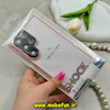 قاب گوشی Galaxy S23 Ultra سامسونگ طرح پشت طلق شفاف دور سیلیکونی اورجینال فلزی متال کیس Metal Case برند FOCUS PIXEL صورتی کد 69835