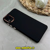 قاب گوشی Galaxy A05 سامسونگ متال کیس سیلیکونی ژله ای LUXUARY محافظ لنز دار مشکی کد 69746
