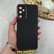 قاب گوشی Galaxy A05S سامسونگ متال کیس سیلیکونی ژله ای LUXUARY محافظ لنز دار مشکی کد 69748