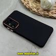 قاب گوشی Galaxy A15 سامسونگ متال کیس سیلیکونی ژله ای LUXUARY محافظ لنز دار مشکی کد 69750