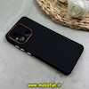 قاب گوشی Redmi 12C / Poco C55 / Redmi 11A شیائومی متال کیس سیلیکونی ژله ای LUXUARY محافظ لنز دار مشکی کد 69760