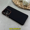 قاب گوشی Redmi 13C / Poco C65 شیائومی متال کیس سیلیکونی ژله ای LUXUARY محافظ لنز دار مشکی کد 69762