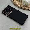 قاب گوشی Redmi Note 13 4G شیائومی متال کیس سیلیکونی ژله ای LUXUARY محافظ لنز دار مشکی کد 69771