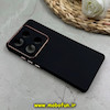 قاب گوشی Redmi Note 13 Pro 4G / Poco M6 Pro 4G شیائومی متال کیس سیلیکونی ژله ای LUXUARY محافظ لنز دار مشکی کد 69772