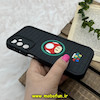 قاب گوشی Galaxy A24 سامسونگ سیلیکونی Solid برجسته محافظ لنزدار طرح Mario Bros کد 80406