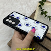 قاب گوشی Galaxy S21 FE سامسونگ سیلیکونی Solid برجسته محافظ لنزدار طرح چشم کد 80421