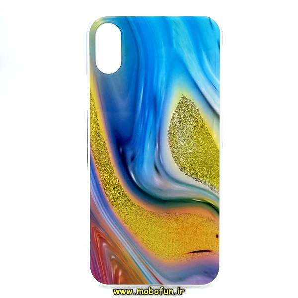 قاب گوشی Iphone X - XS طرح سنگ و اکلیل کد 12