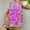 قاب گوشی Redmi Note 13 4G شیائومی فانتزی SO COOL لاکچری نگین دار کرومی محافظ لنزدار طرح گل کد 73379