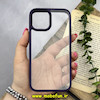 قاب گوشی iPhone 12 / iPhone 12 Pro آیفون اورجینال spigen طرح Ultra HYBRID طلقی شیشه ای شفاف بنفش کد 80456