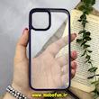 قاب گوشی iPhone 12 / iPhone 12 Pro آیفون اورجینال spigen طرح Ultra HYBRID طلقی شیشه ای شفاف بنفش کد 80456
